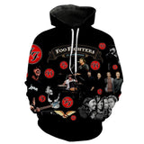 Foo Fighters 3D full over print Hoodie, Sweater, TShirt LK-324