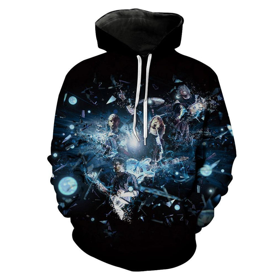 Foo Fighters 3D full over print Hoodie, Sweater, TShirt LK-326