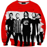 Foo Fighters 3D full over print Hoodie, Sweater, TShirt LK-327