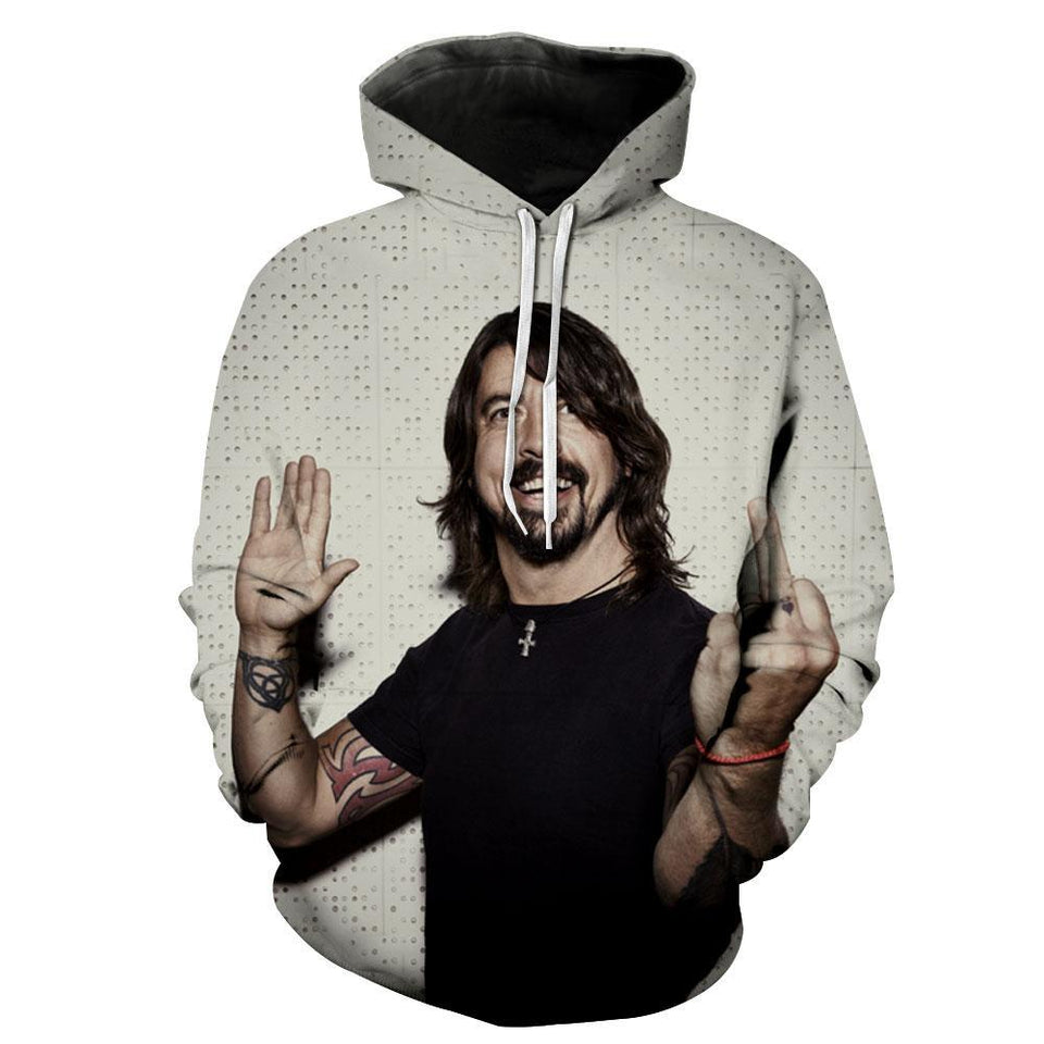 Foo Fighters 3D full over print Hoodie, Sweater, TShirt LK-328