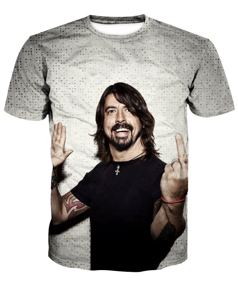 Foo Fighters 3D full over print Hoodie, Sweater, TShirt LK-328