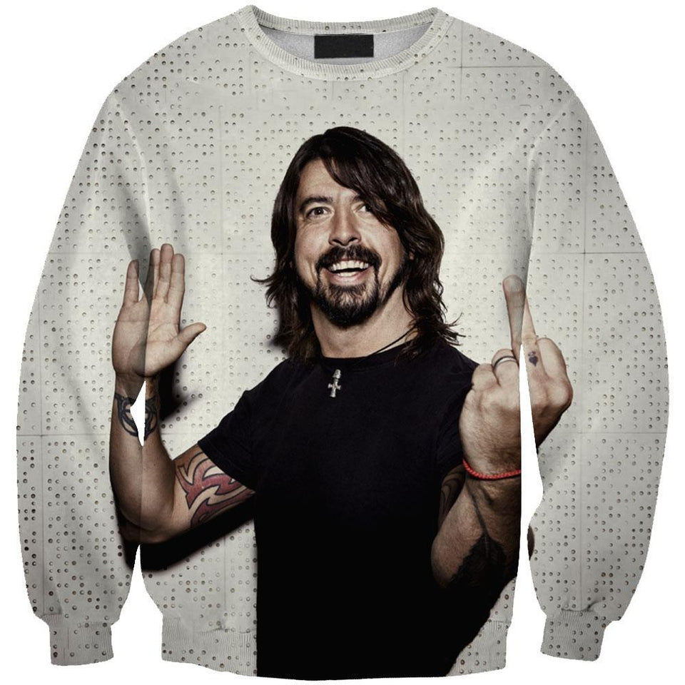 Foo Fighters 3D full over print Hoodie, Sweater, TShirt LK-328