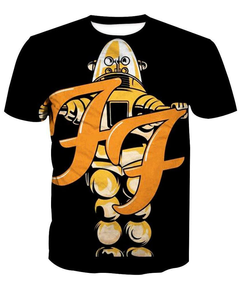 Foo Fighters 3D full over print Hoodie, Sweater, TShirt LK-330