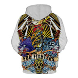 Foo Fighters 3D full over print Hoodie, Sweater, TShirt LK-333