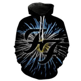 Foo Fighters 3D full over print Hoodie, Sweater, TShirt LK-334