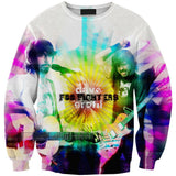 Foo Fighters 3D full over print Hoodie, Sweater, TShirt LK-335