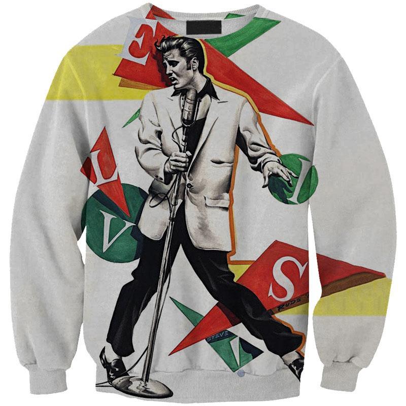 Elvis Presley 3D full over print Hoodie, Sweater, TShirt LK-375