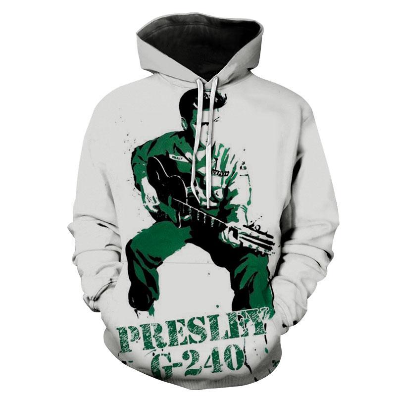 Elvis Presley 3D full over print Hoodie, Sweater, TShirt LK-376