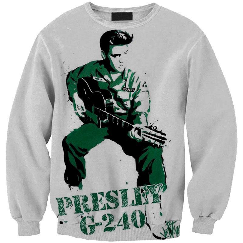 Elvis Presley 3D full over print Hoodie, Sweater, TShirt LK-376