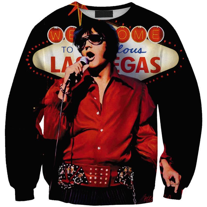 Elvis Presley 3D full over print Hoodie, Sweater, TShirt LK-377