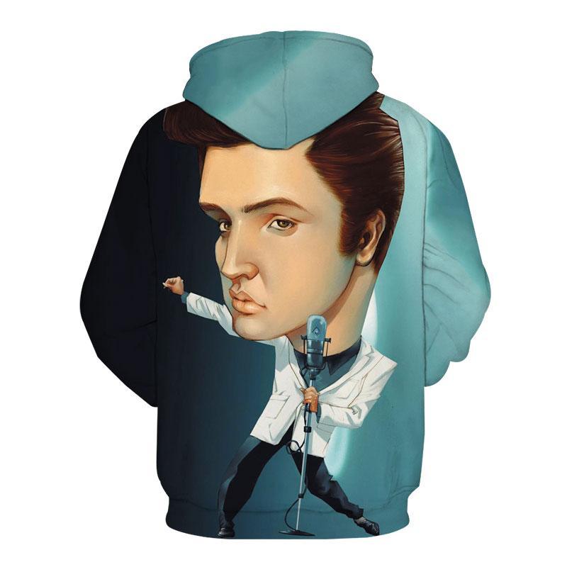 Elvis Presley 3D full over print Hoodie, Sweater, TShirt LK-378
