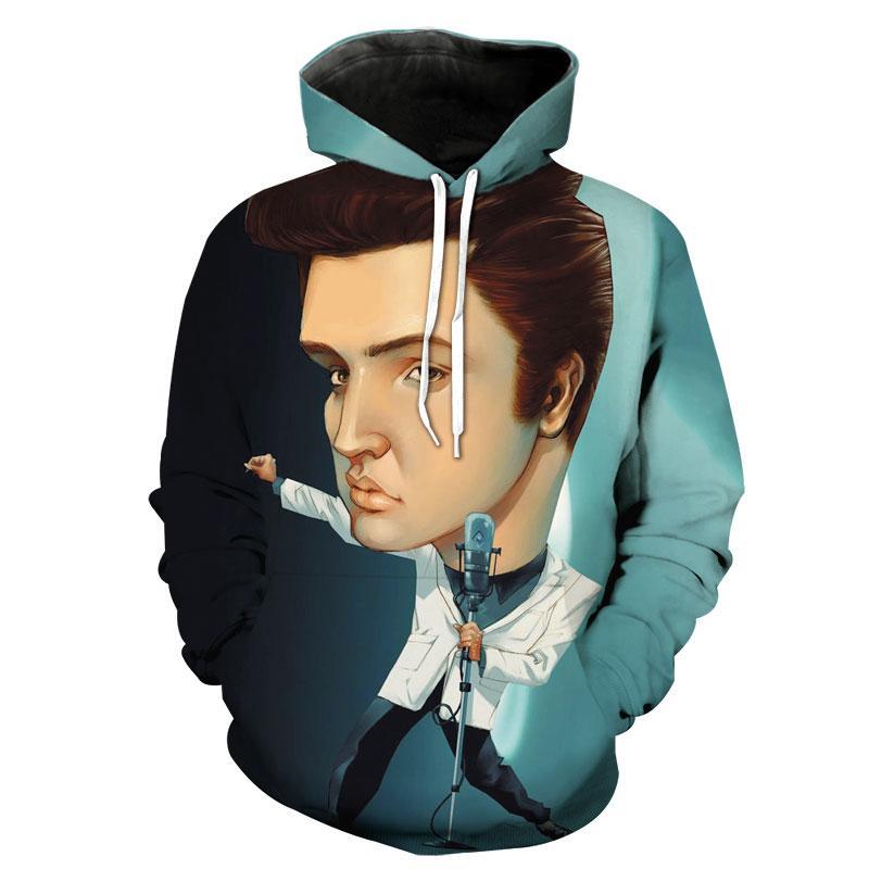 Elvis Presley 3D full over print Hoodie, Sweater, TShirt LK-378