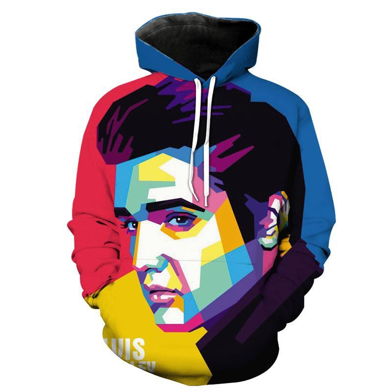 Elvis Presley 3D full over print Hoodie, Sweater, TShirt LK-380