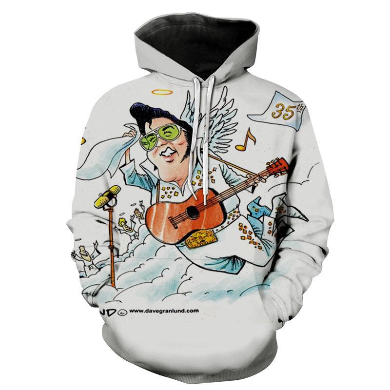 Elvis Presley 3D full over print Hoodie, Sweater, TShirt LK-381