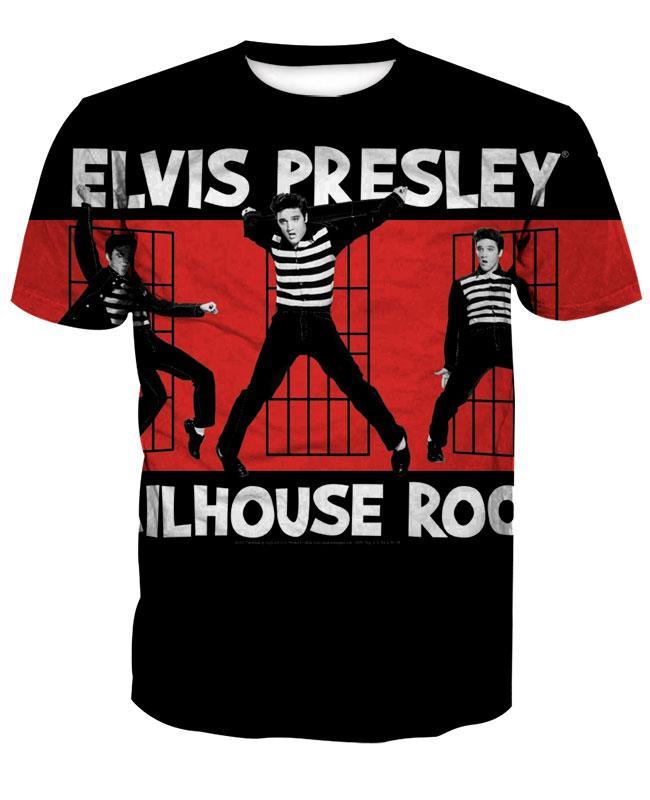 Elvis Presley 3D full over print Hoodie, Sweater, TShirt LK-382