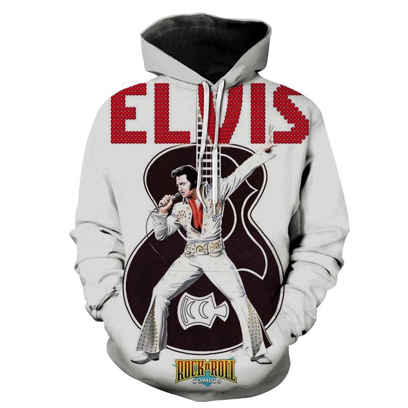 Elvis Presley 3D full over print Hoodie, Sweater, TShirt LK-383