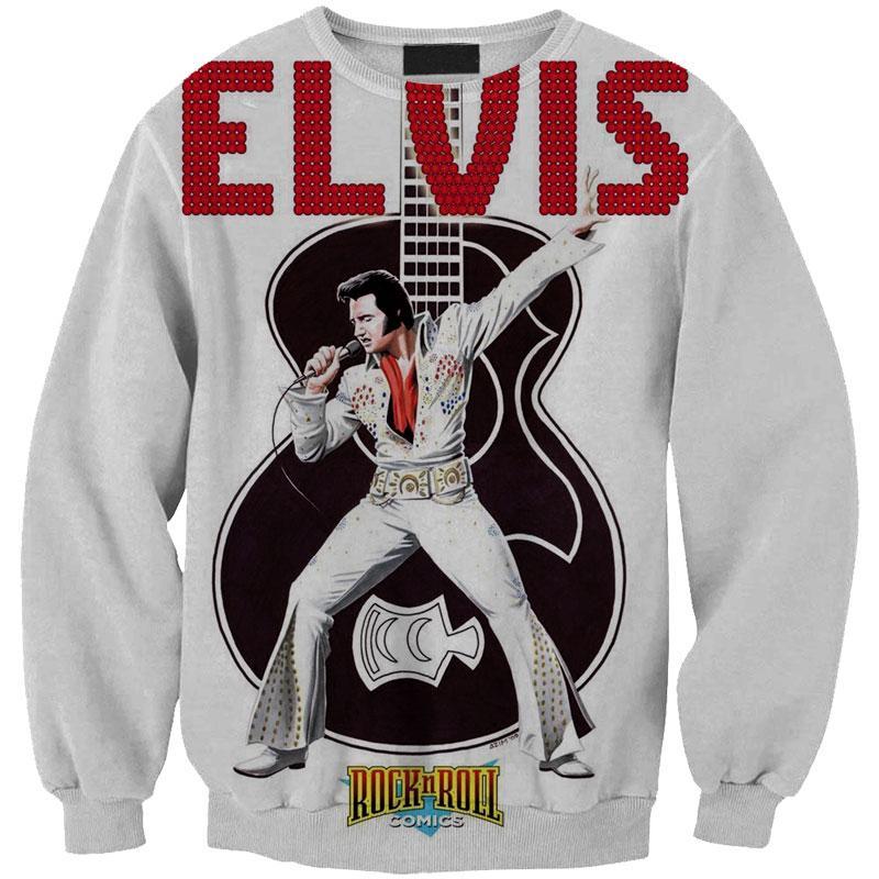 Elvis Presley 3D full over print Hoodie, Sweater, TShirt LK-383