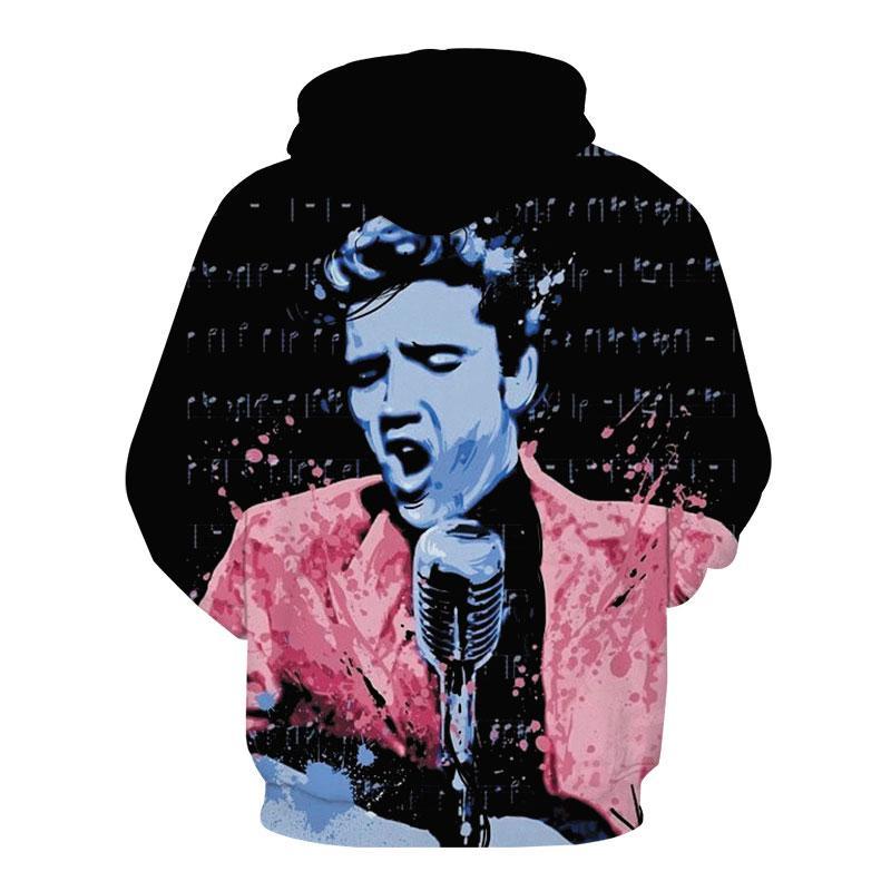 Elvis Presley 3D full over print Hoodie, Sweater, TShirt LK-384