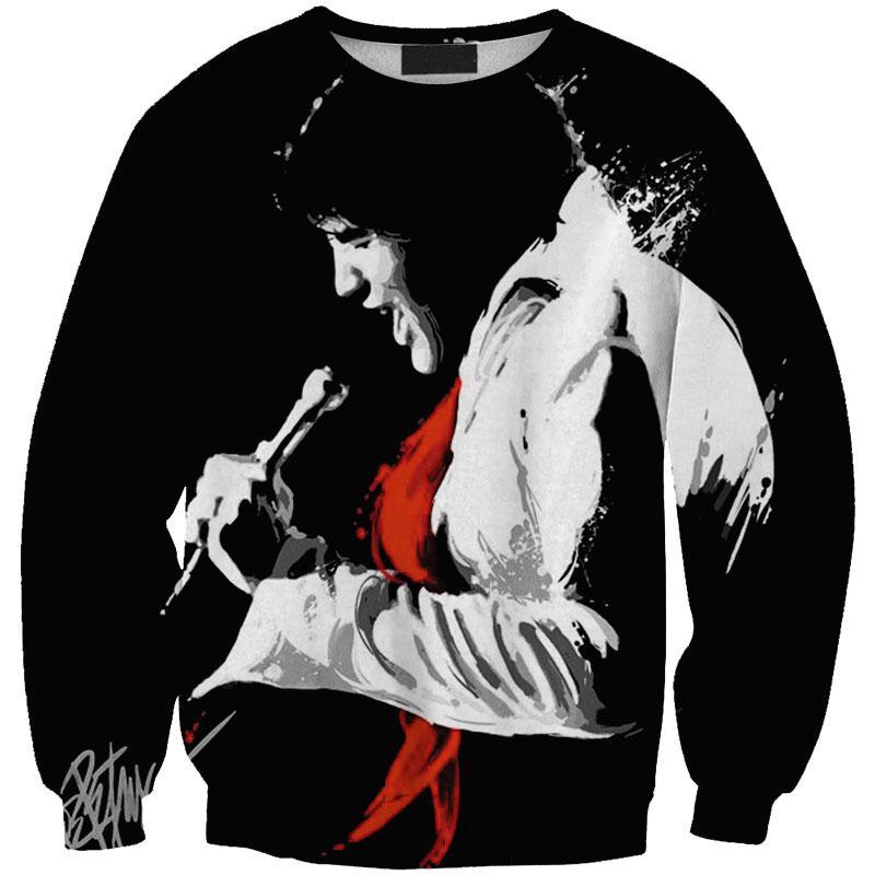 Elvis Presley 3D full over print Hoodie, Sweater, TShirt LK-386