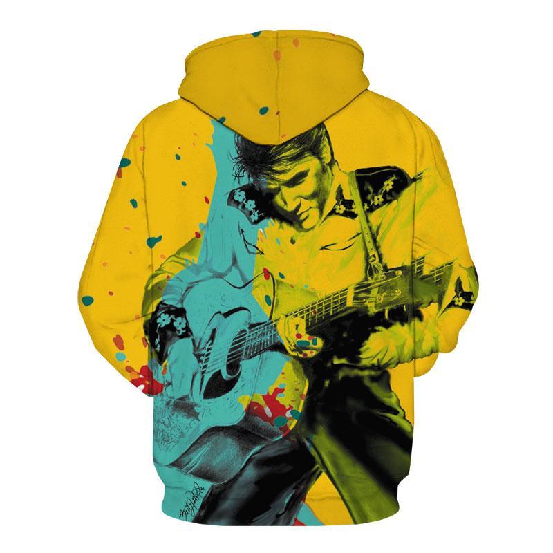 Elvis Presley 3D full over print Hoodie, Sweater, TShirt LK-387