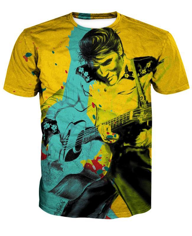 Elvis Presley 3D full over print Hoodie, Sweater, TShirt LK-387