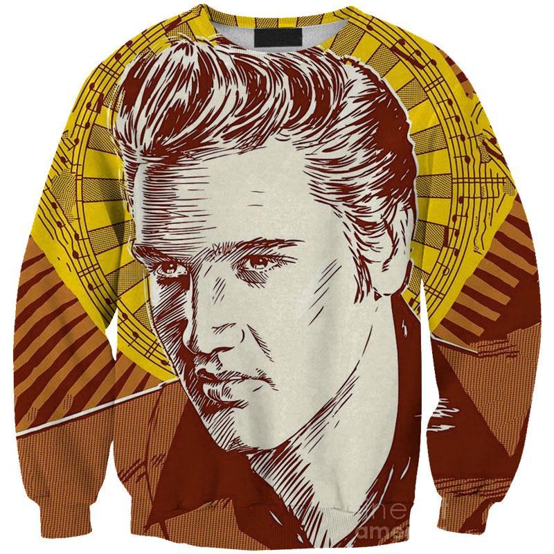 Elvis Presley 3D full over print Hoodie, Sweater, TShirt LK-388