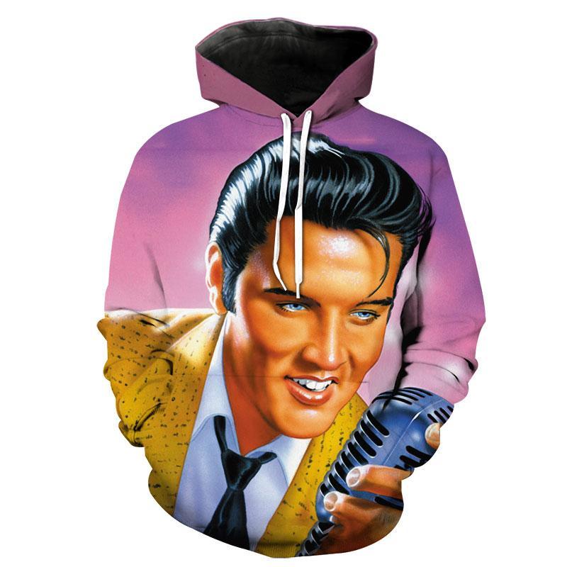 Elvis Presley 3D full over print Hoodie, Sweater, TShirt LK-391