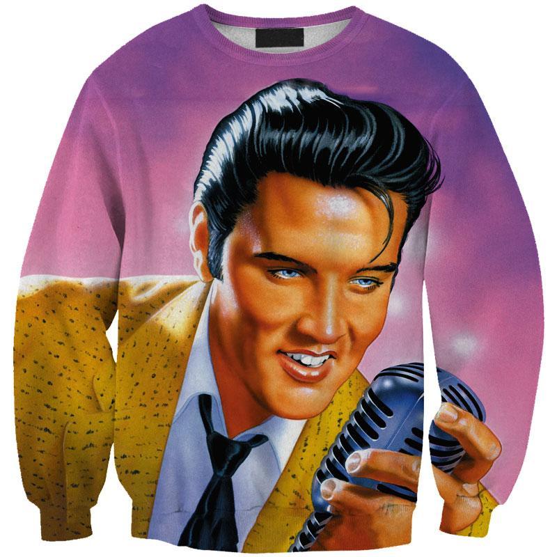 Elvis Presley 3D full over print Hoodie, Sweater, TShirt LK-391
