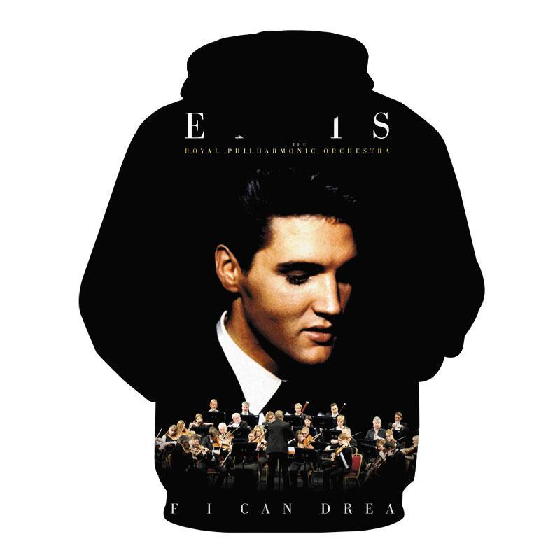 Elvis Presley 3D full over print Hoodie, Sweater, TShirt LK-392