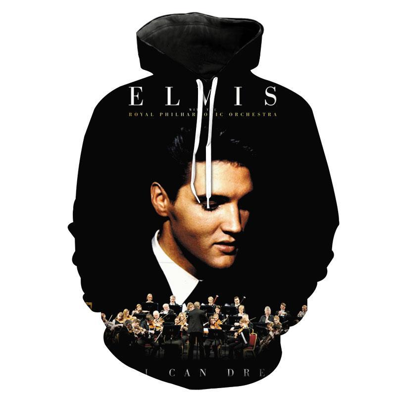 Elvis Presley 3D full over print Hoodie, Sweater, TShirt LK-392