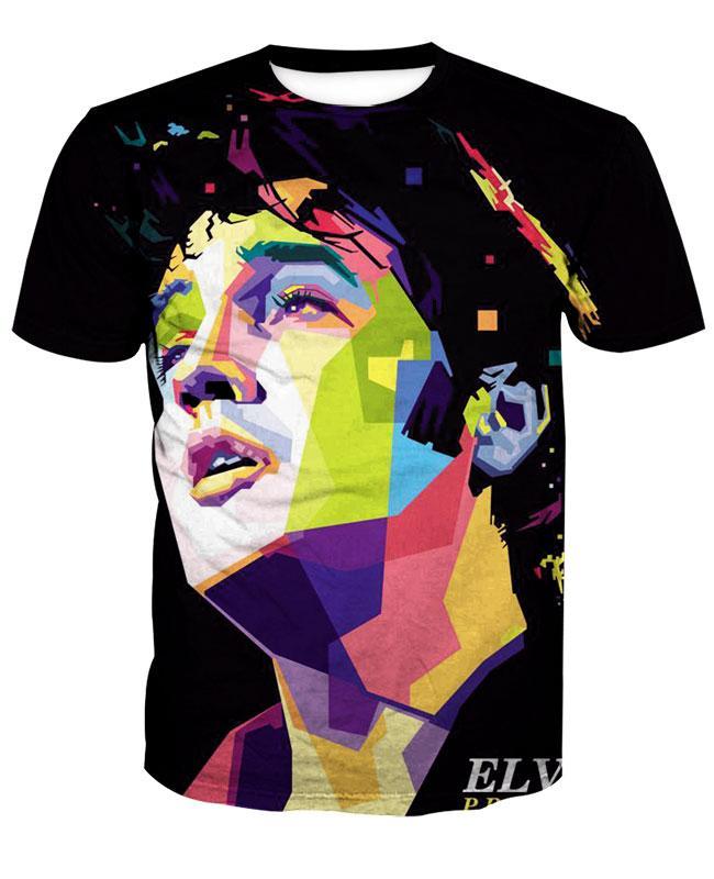 Elvis Presley 3D full over print Hoodie, Sweater, TShirt LK-394