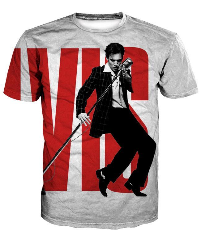Elvis Presley 3D full over print Hoodie, Sweater, TShirt LK-396