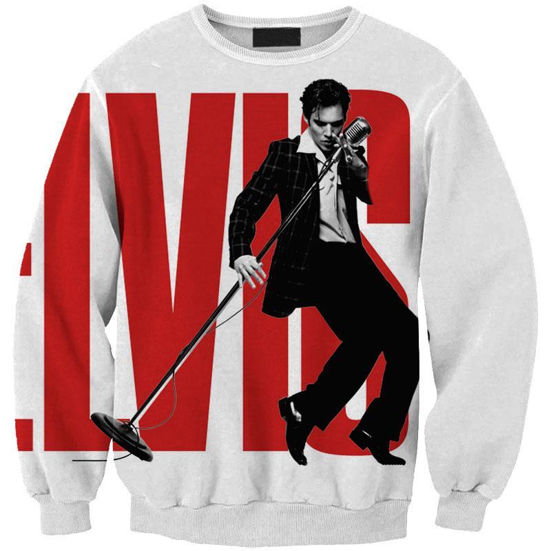 Elvis Presley 3D full over print Hoodie, Sweater, TShirt LK-396