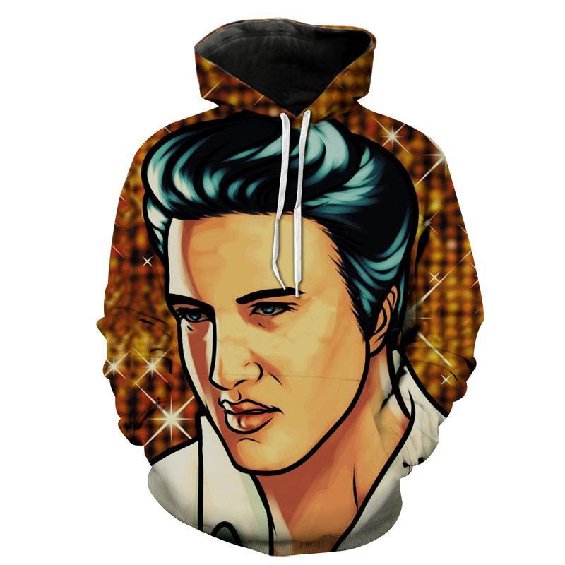 Elvis Presley 3D full over print Hoodie, Sweater, TShirt LK-397