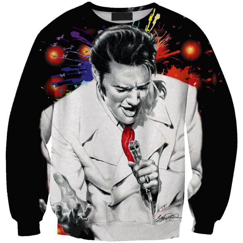 Elvis Presley 3D full over print Hoodie, Sweater, TShirt LK-398