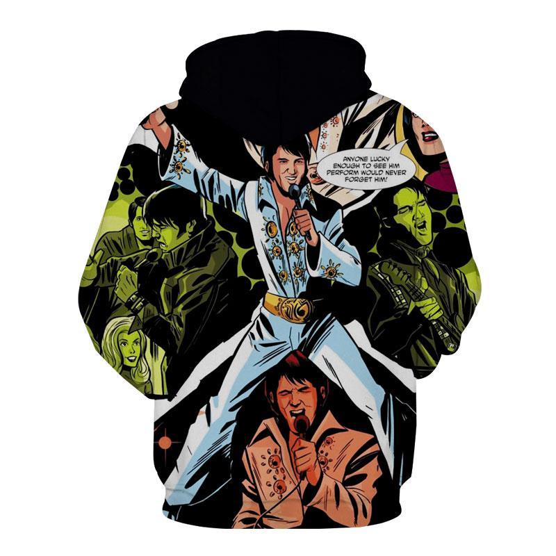 Elvis Presley 3D full over print Hoodie, Sweater, TShirt LK-399