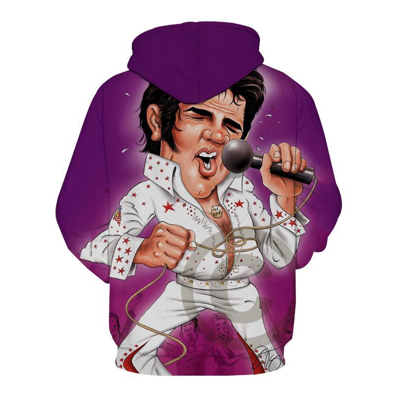 Elvis Presley 3D full over print Hoodie, Sweater, TShirt LK-400