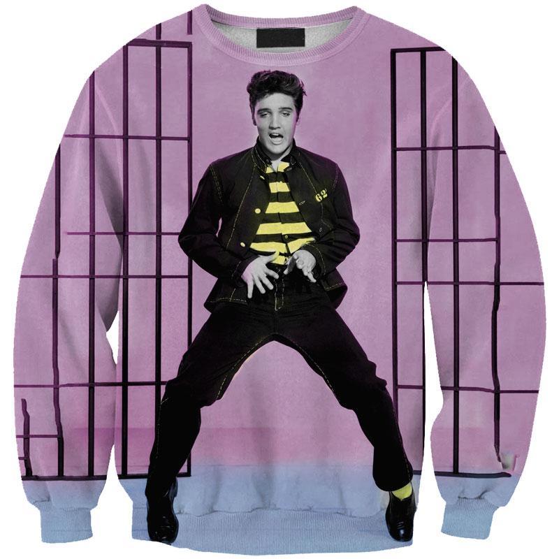 Elvis Presley 3D full over print Hoodie, Sweater, TShirt LK-401