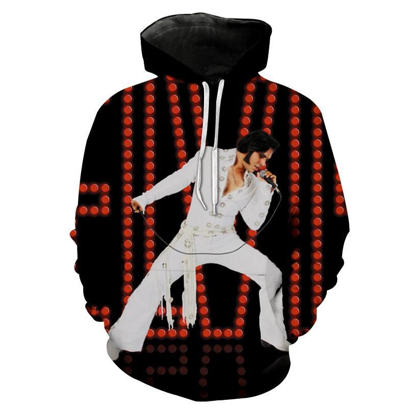 Elvis Presley 3D full over print Hoodie, Sweater, TShirt LK-402