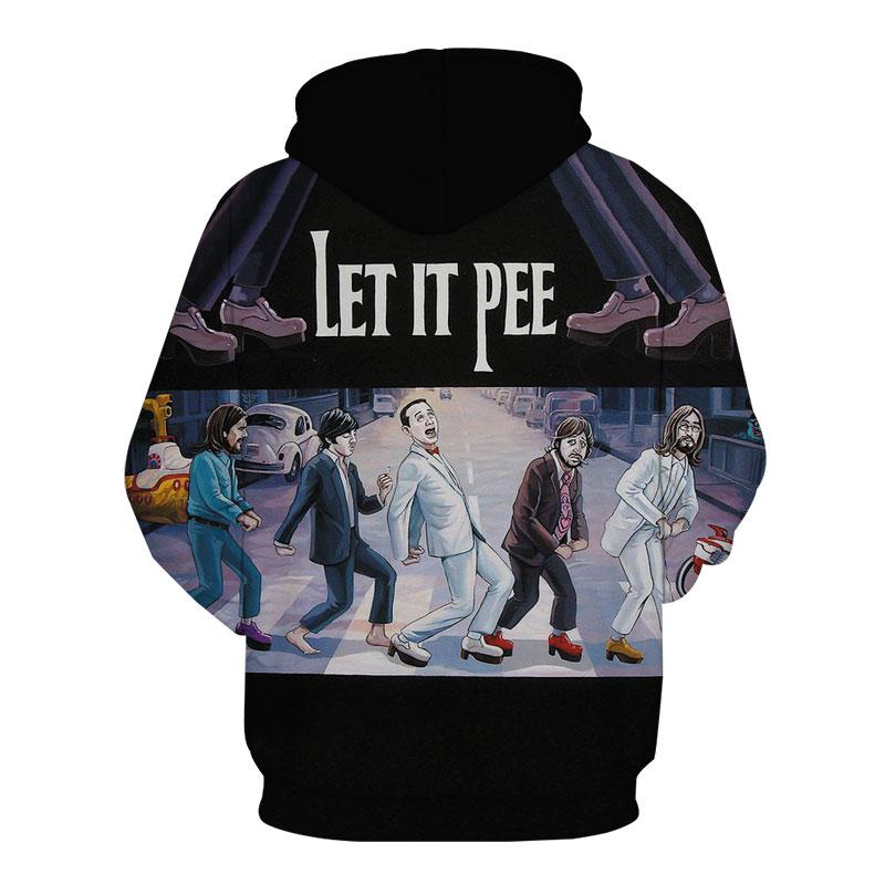 THE BEATLES 3D full over print Hoodie, Sweater, TShirt LK-406
