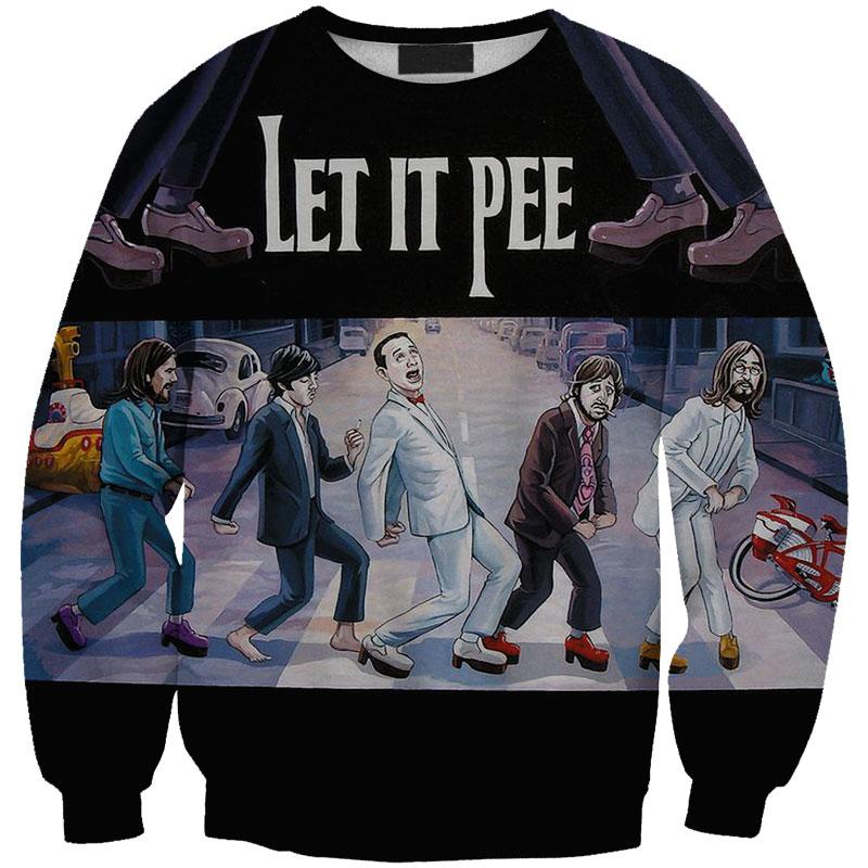 THE BEATLES 3D full over print Hoodie, Sweater, TShirt LK-406