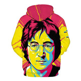 THE BEATLES 3D full over print Hoodie, Sweater, TShirt LK-408