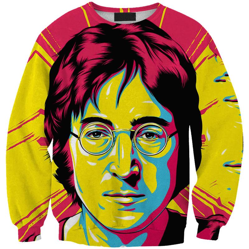 THE BEATLES 3D full over print Hoodie, Sweater, TShirt LK-408