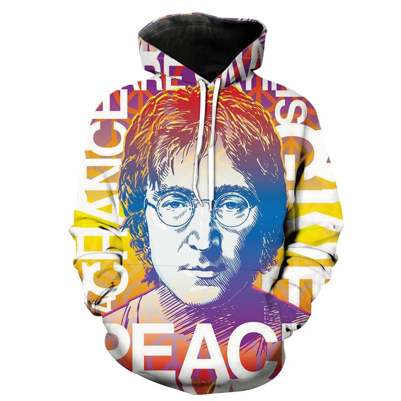 THE BEATLES 3D full over print Hoodie, Sweater, TShirt LK-410