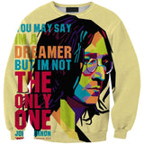 THE BEATLES 3D full over print Hoodie, Sweater, TShirt LK-412
