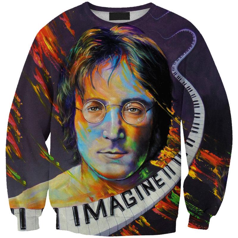 THE BEATLES 3D full over print Hoodie, Sweater, TShirt LK-413