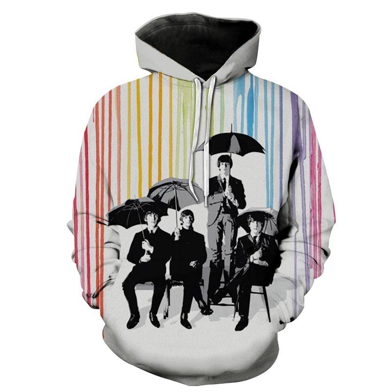 THE BEATLES 3D full over print Hoodie, Sweater, TShirt LK-416