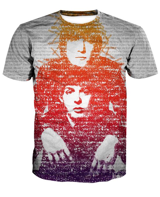 THE BEATLES 3D full over print Hoodie, Sweater, TShirt LK-417