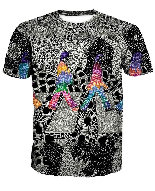 THE BEATLES 3D full over print Hoodie, Sweater, TShirt LK-420