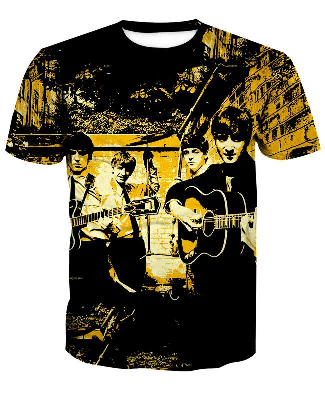 THE BEATLES 3D full over print Hoodie, Sweater, TShirt LK-422